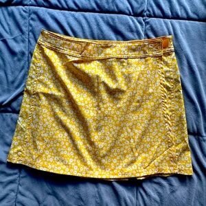 Rip skirt wrap skirt